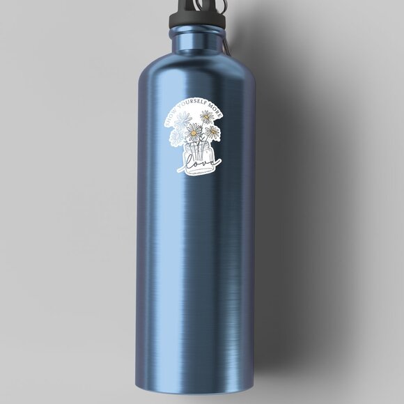 3pc - "Show Yourself More Love" Sticker Pack – Water Bottle, Tumbler, Laptop - Picture 5 of 7